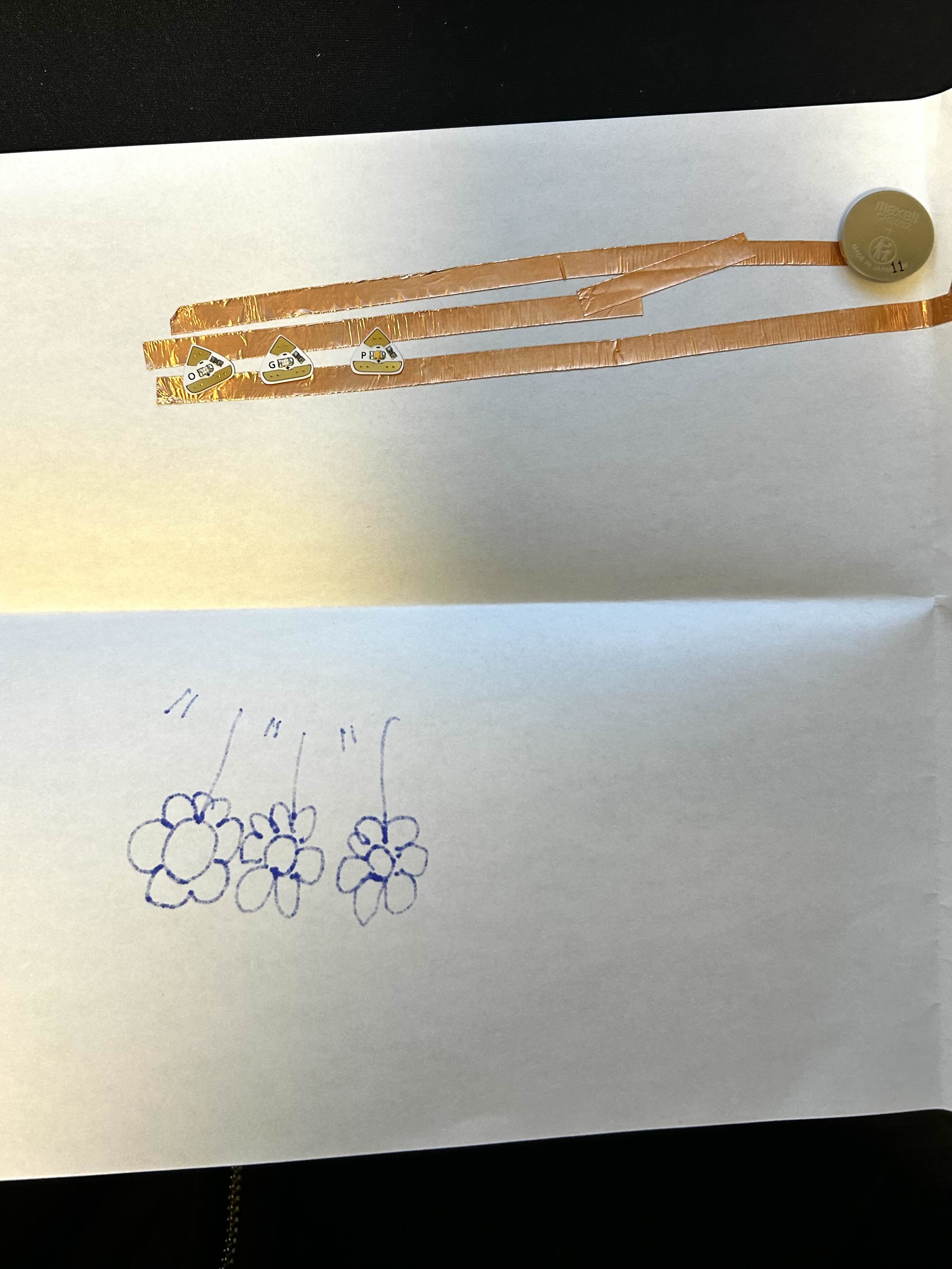 wanted to make a picture that lights up