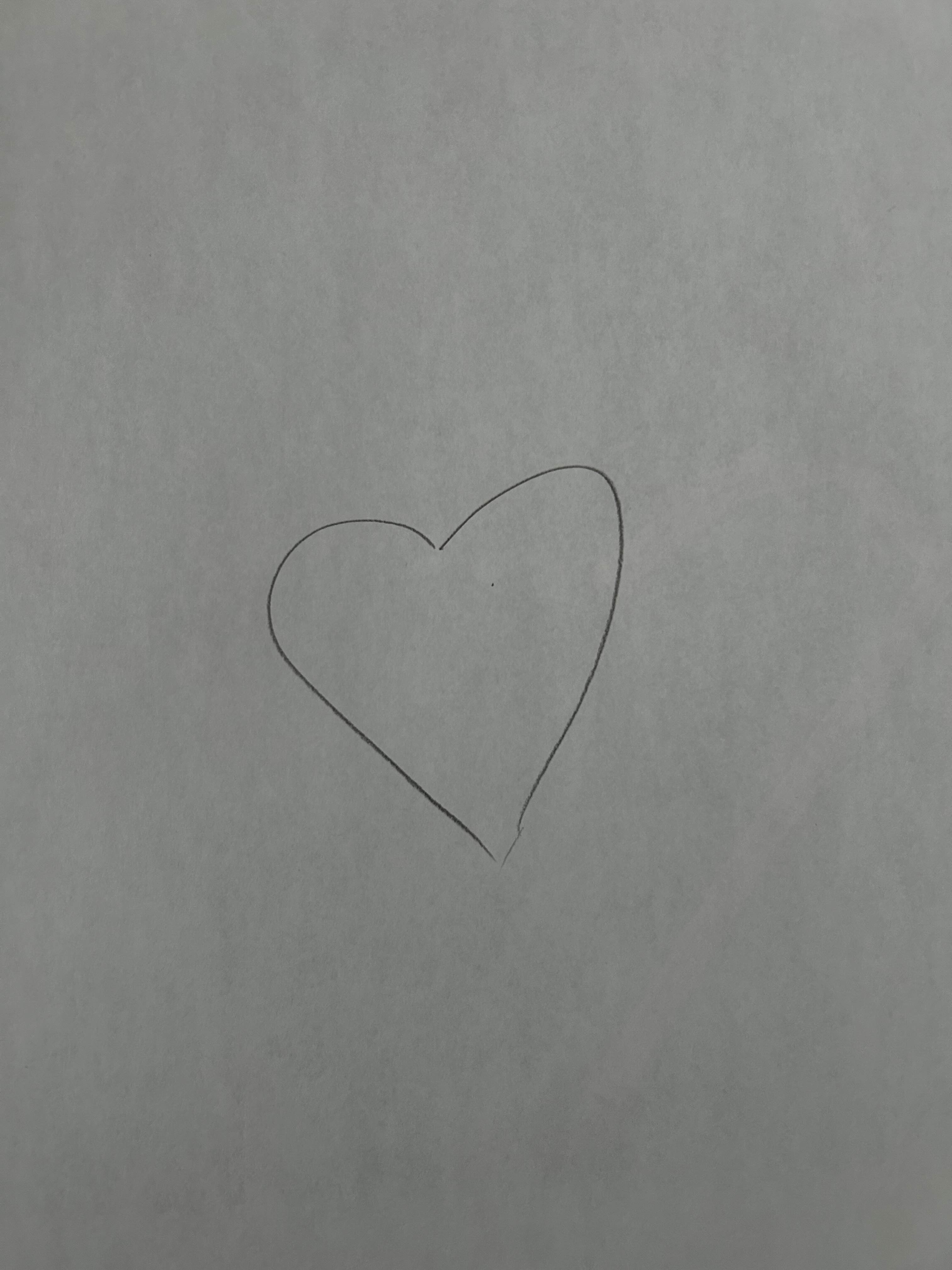 heart sketch