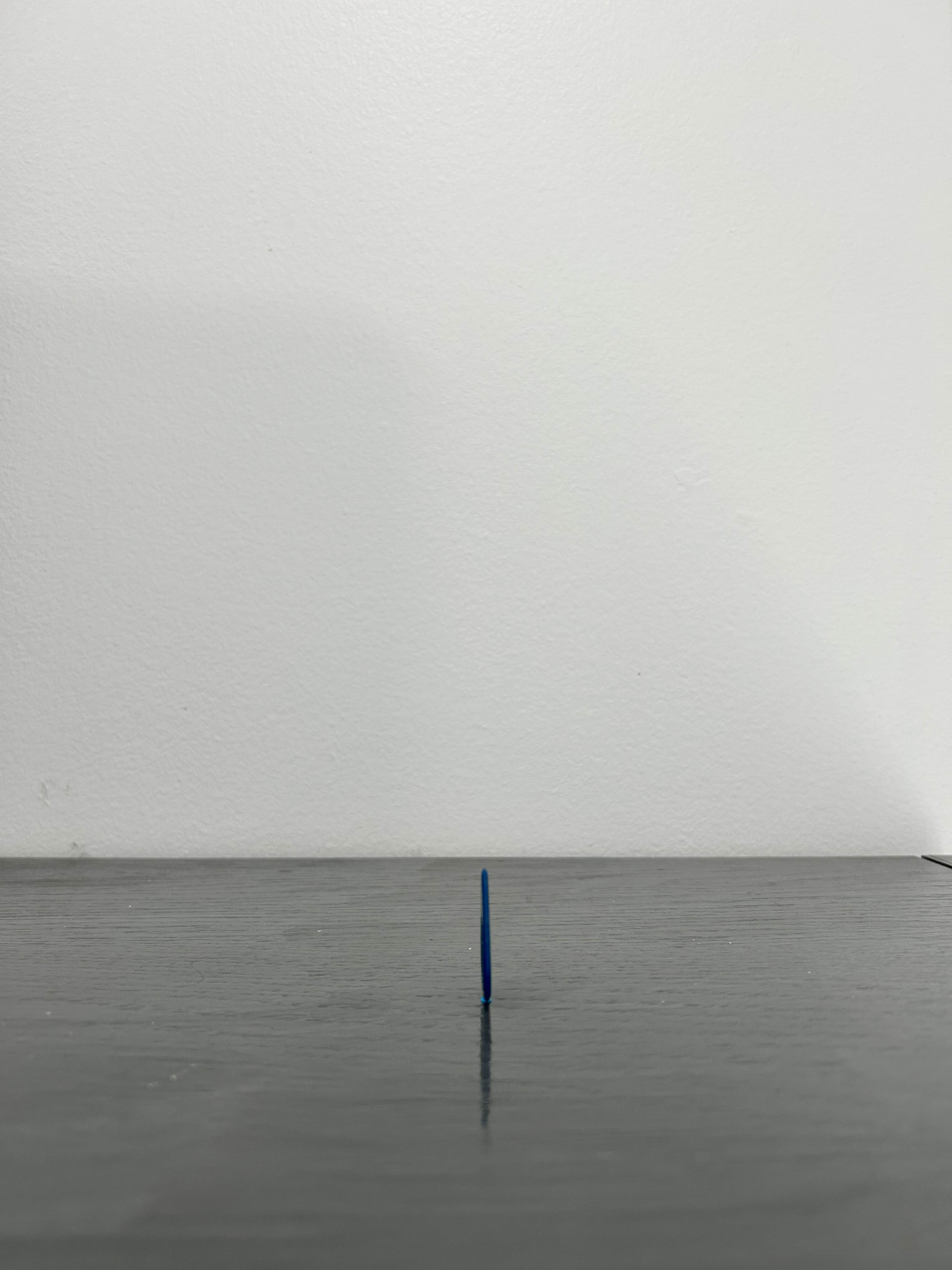 Guitar pick from side